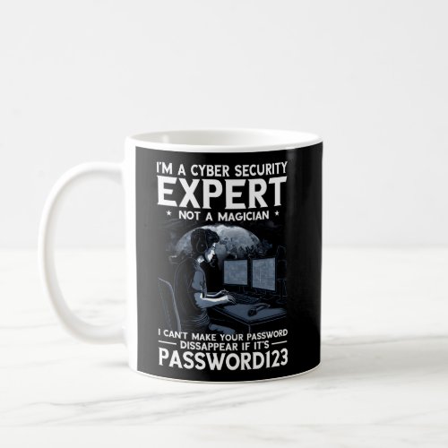 Cyber Security Expert For White Hacker And Cyber W Coffee Mug