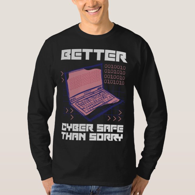 Cyber Security Expert I computer engineer for ethi T-Shirt (Front)