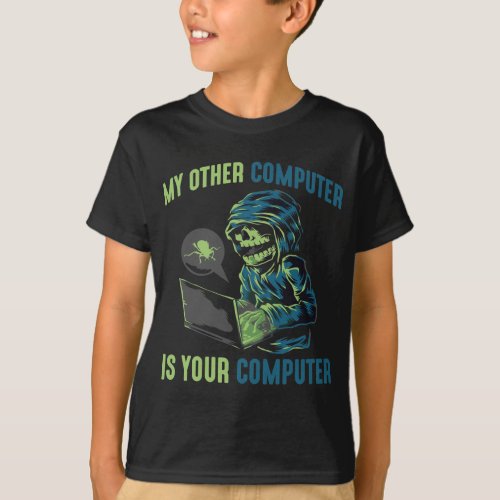 Cyber Security Hacker Computer Admin Programmer T_Shirt