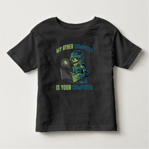 Cyber Security Hacker Computer Admin Programmer Toddler T-shirt