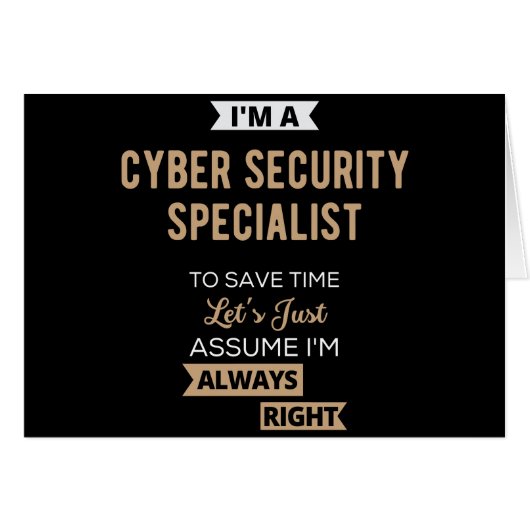 Cyber Security Specialist Cards (Front Horizontal)