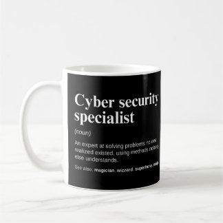 Cyber Security Specialist Funny Definition Coffee Mug