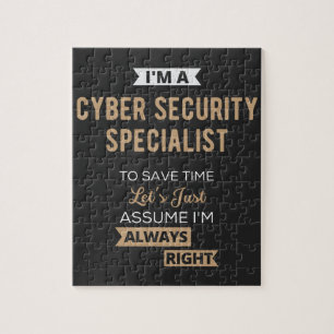 Cyber Security Specialist Jigsaw Puzzle