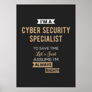 Cyber Security Specialist Poster
