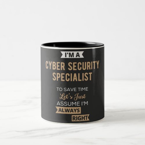 Cyber Security Specialist Two_Tone Coffee Mug