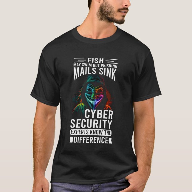Cyber Security Team and Anti Malware Technicians T-Shirt (Front)
