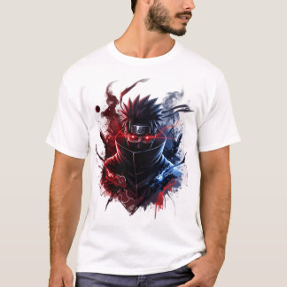 Cyber-Shinobi Shadow: Electric Eye Strike T-Shirt