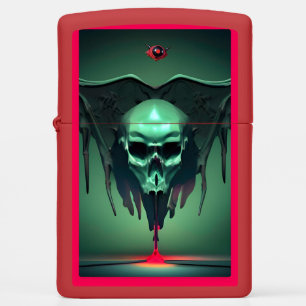 Cyber-Sigil of Dracula's New Coders Zippo Lighter