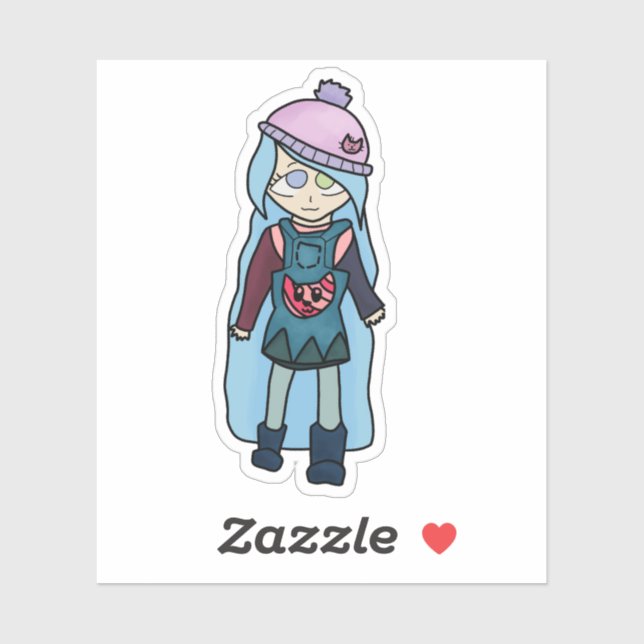 Cyber Snow Sticker (Sheet)