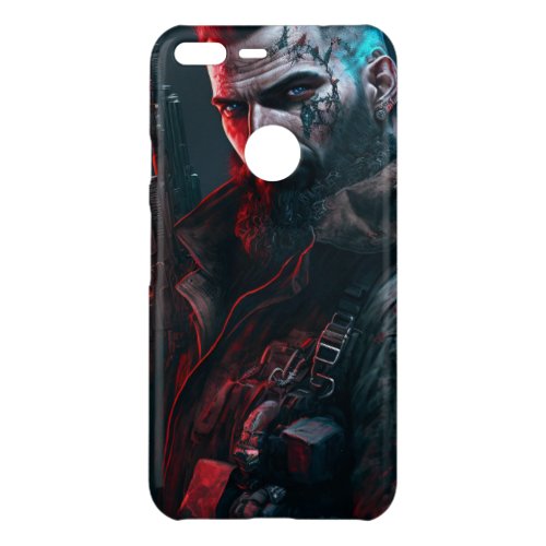 Cyber Soldier Game Google Pixel XL case 