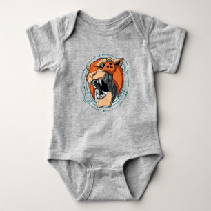 Cyber Tiger Baby Bodysuit