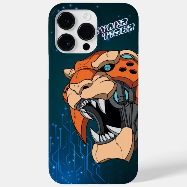 Cyber Tiger | Case-Mate iPhone Case (Back)