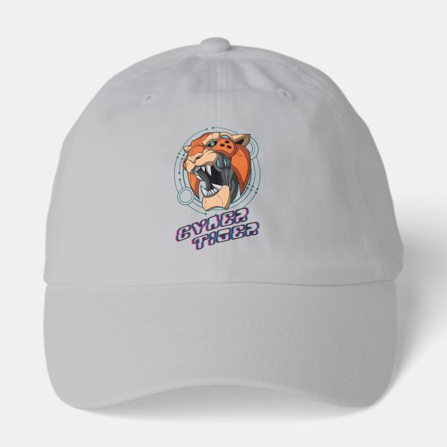 Cyber Tiger | Classic Dad cap (Front)