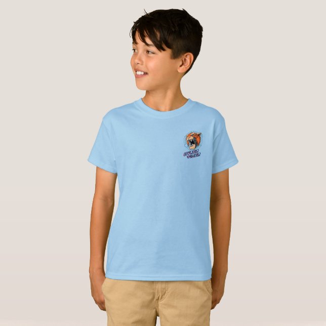 Cyber Tiger | Kids T-Shirt (Front Full)