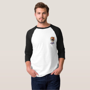 Cyber Tiger Men's 3/4 Sleeve Raglan T-Shirt