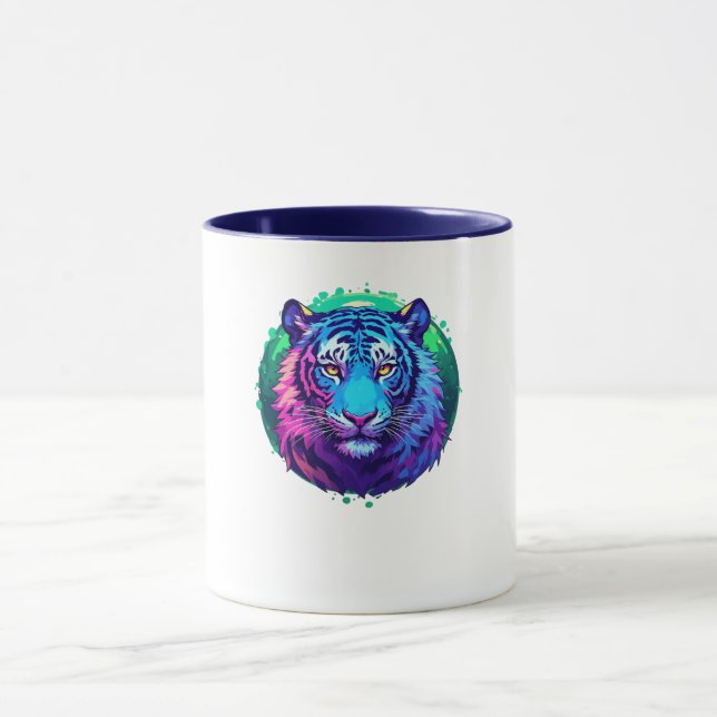 Cyber Tiger Mug (Center)