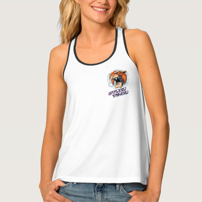 Cyber Tiger | Women Tank Top (Front)
