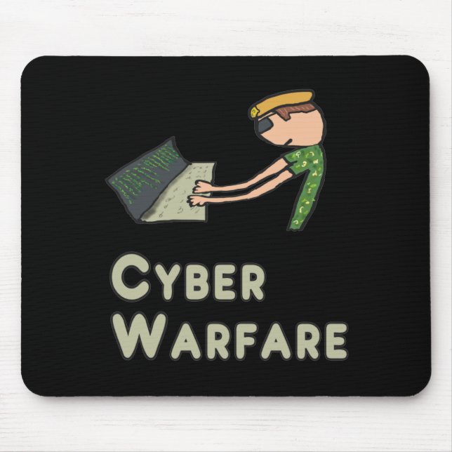 Cyber Warfare Mouse Pad (Front)