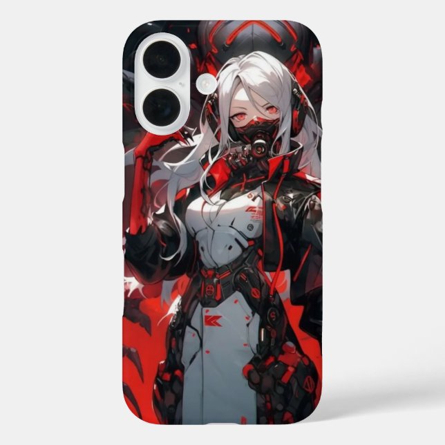 Cyber Warrior Case-Mate iPhone Case (Back)