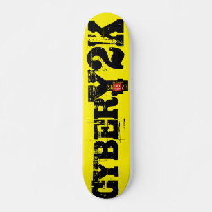 CYBER Y2K   7 3/4" Skateboard Deck