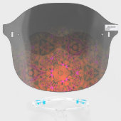 Cyberdazze Anti Facial Recognition Face Mask #7 (Front w/Glasses)
