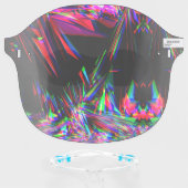 Cyberdazze Anti Facial Recognition Face Shield #10 (Front w/Glasses)