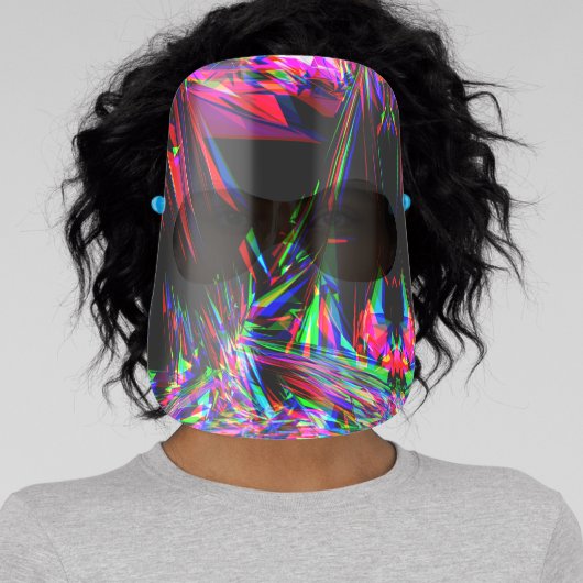 Cyberdazze Anti Facial Recognition Face Shield #10 (Insitu)