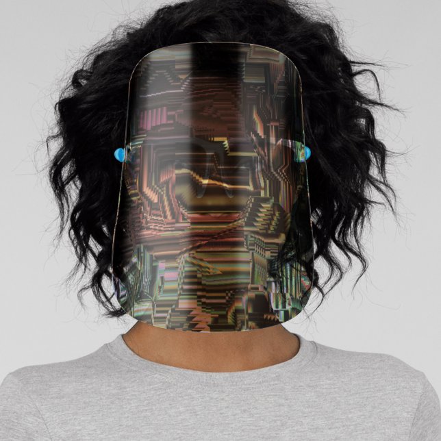 Cyberdazze Anti Facial Recognition Face Shield #15 (Insitu)