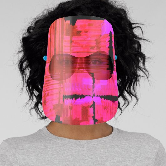 Cyberdazze Anti Facial Recognition Face Shield #16 (Insitu)