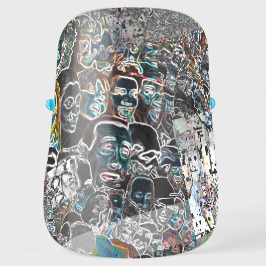 Cyberdazze Anti Facial Recognition Face Shield #3 (Front)