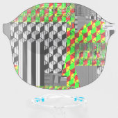 Cyberdazze Anti Facial Recognition Face Shield #5 (Front w/Glasses)