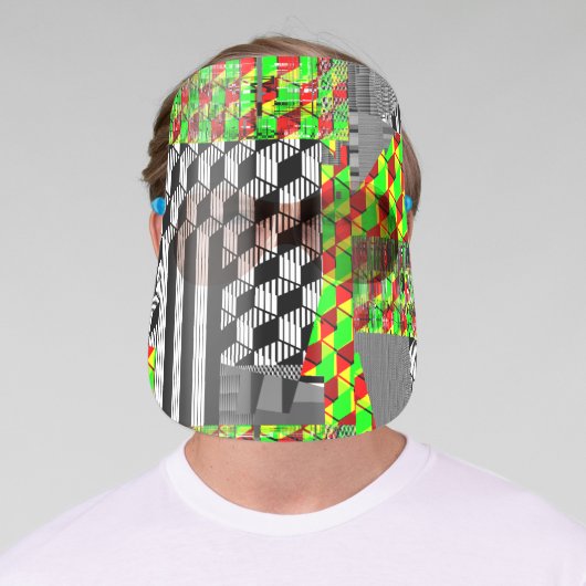 Cyberdazze Anti Facial Recognition Face Shield #5 (Insitu)