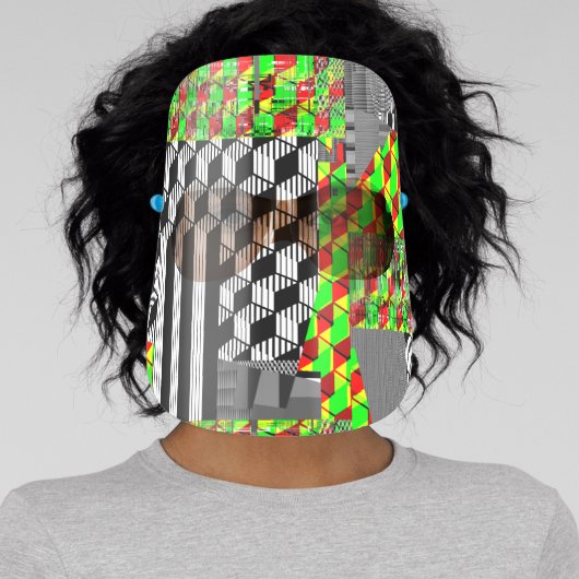 Cyberdazze Anti Facial Recognition Face Shield #5 (Insitu)