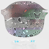 Cyberdazze Anti Facial Recognition Face Shield #9 (Front w/Glasses)