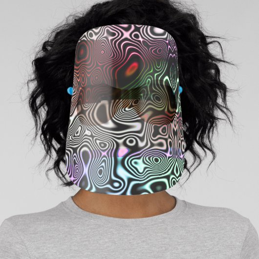 Cyberdazze Anti Facial Recognition Face Shield #9 (Insitu)