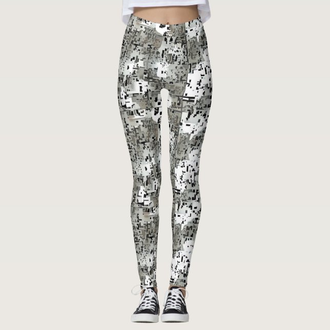 Cyberdazze Anti Facial Recognition Leggings #4 (Front)