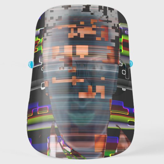 Cyberdazze Hyperface #3 Anti Recognition Mask (Front)