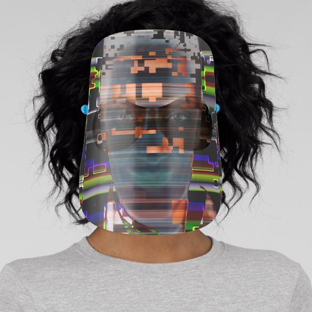 Cyberdazze Hyperface #3 Anti Recognition Mask (Insitu)