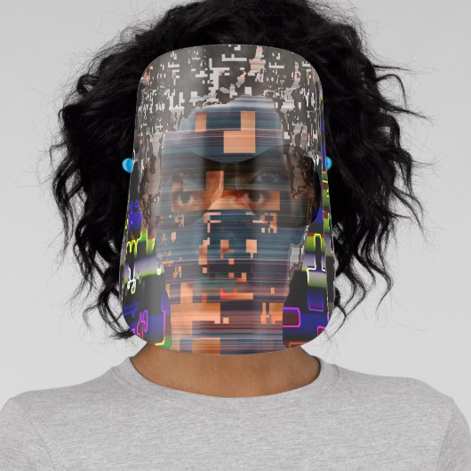 Cyberdazze Hyperface #4 Anti Recognition Mask (Insitu)