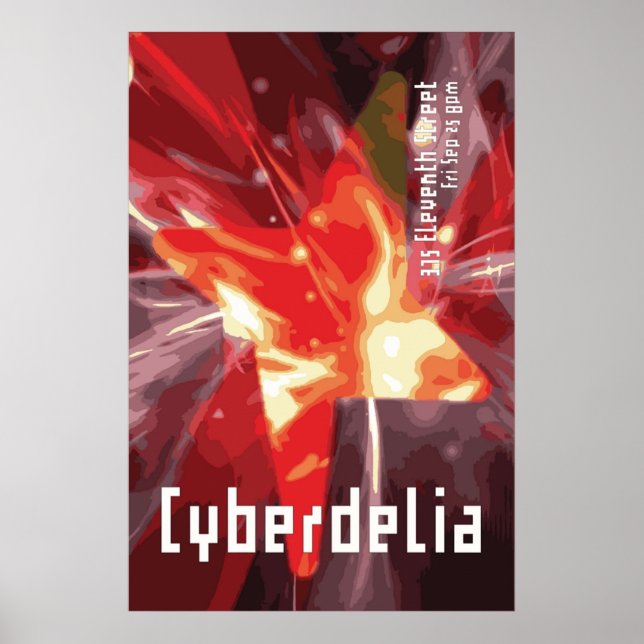 Cyberdelia Poster (Front)