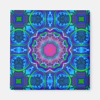 Cyberdelic Kaleidoscope Magnets