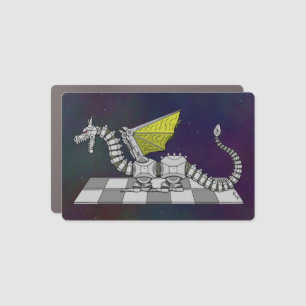 Cyberdragon Car Magnet