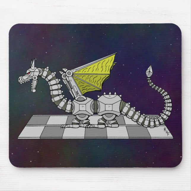 Cyberdragon Mouse Pad (Front)