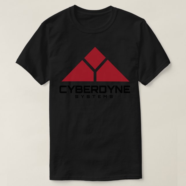 CYBERDYNE LOGO Sticker T-Shirt (Design Front)