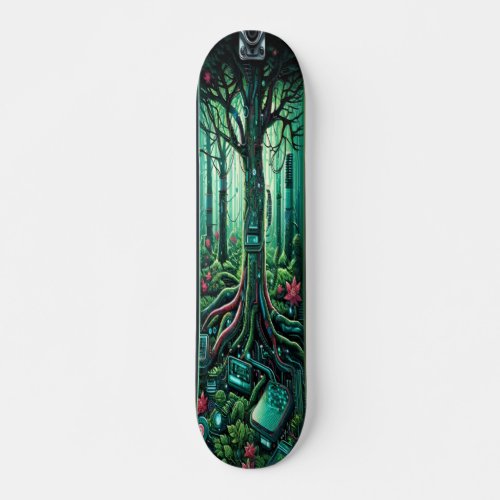 Cybernetic Grove Deck Skateboard