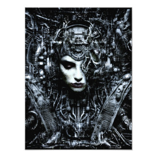Cybernetic Serenity Photo Print