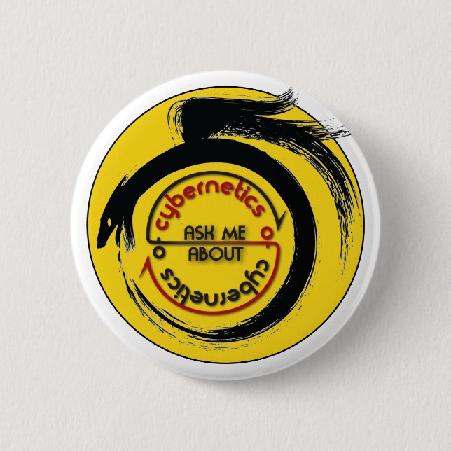 Cybernetics of Cybernetics Button (Front)