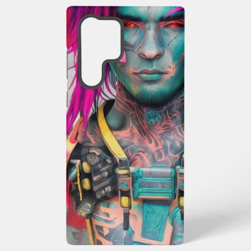 Cyberpunk A brash and bold street racer OtterBox  Samsung Galaxy S22 Ultra Case