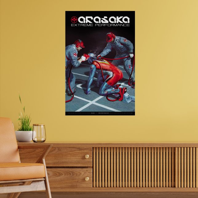 Cyberpunk Arasaka Extreme Performance Poster | Zazzle