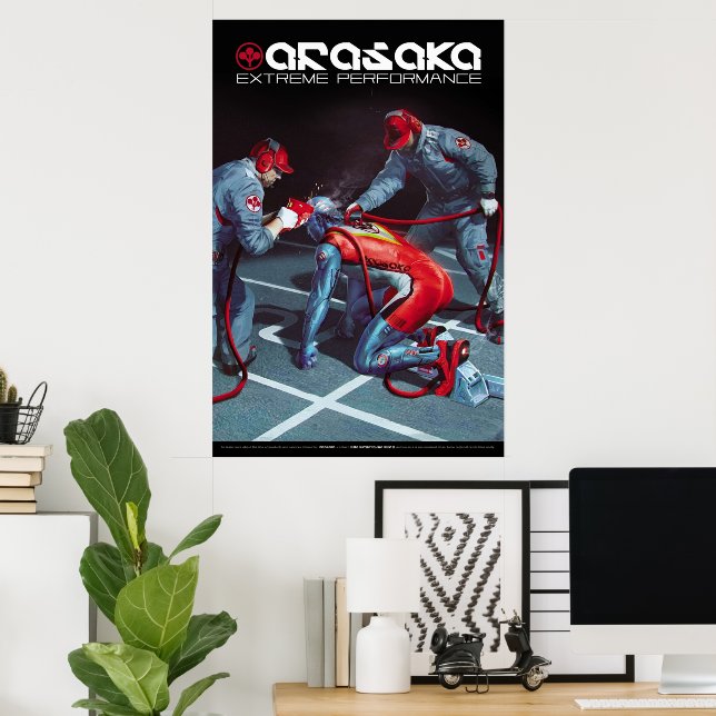 Cyberpunk Arasaka Extreme Performance Poster | Zazzle